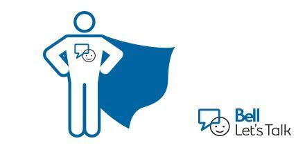 You’re a #mentalhealth superwoman...seriously! Thanks for the #BellLetsTalk shout out. Let's keep talking @IISuperwomanII.