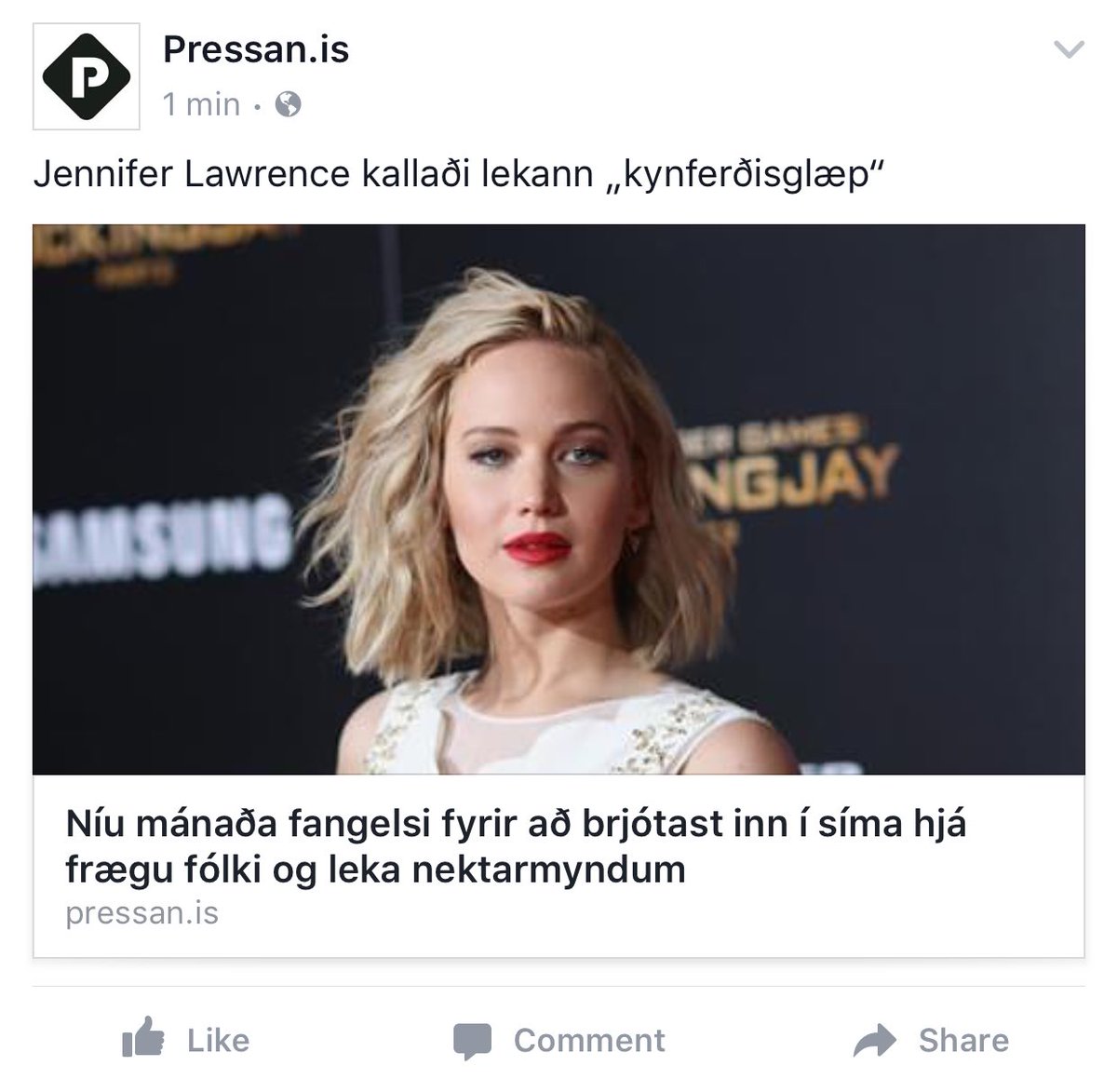 Þetta ER kynferðisglæpur