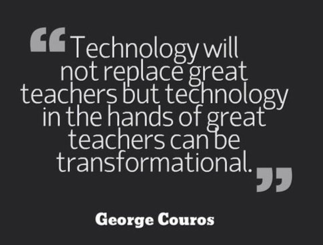 Saw a group of educators wearing shirts with this quote at #FETC... #NailedIt #TechForEdSake