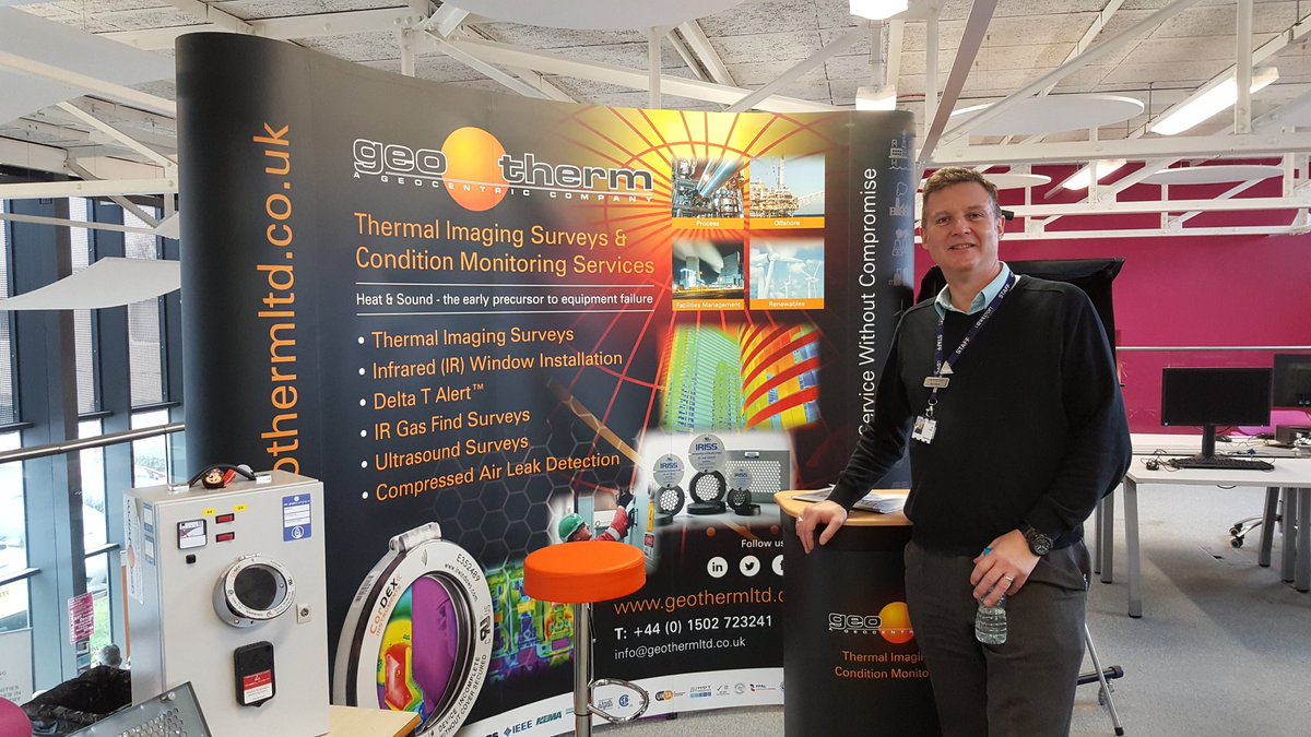 Geo Therm Ltd (@geothermltd) on Twitter photo The @lowestoftcoll Bob Beard events manager enjoying the moment <a href="/GeoThermLtd/">Geo Therm Ltd</a> display, during the annual business marketplace open day. The @lowestoftcoll Bob Beard events manager enjoying the moment <a href="/GeoThermLtd/">Geo Therm Ltd</a> display, during the annual business marketplace open day.