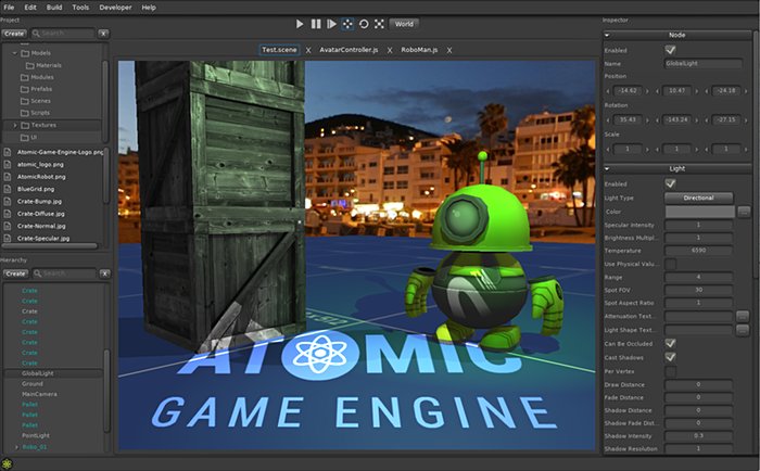 AtomicGEngine's tweet image. Who loves projecting textures with spotlights? We do! :) #JavaScript @typescriptlang @code #dotnet #Xamarin @VisualStudio #gamedev