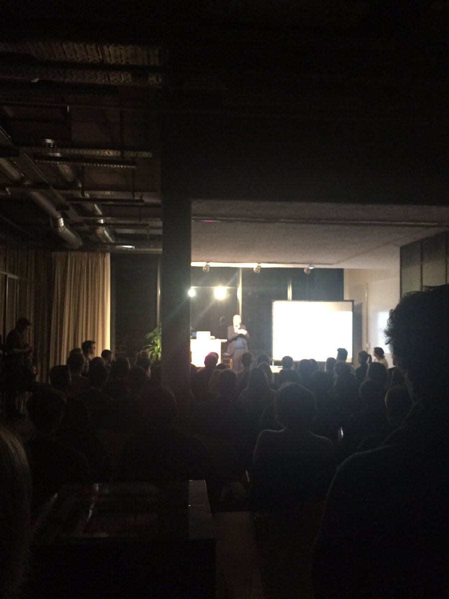palmaerts's tweet photo. Our first evening about the future of open data #tfod #trendwolves Speakers: @BartRosseau @PJPauwels @driesdepoorter @alexanderdecroo https://t.co/gW9hOewo2K
