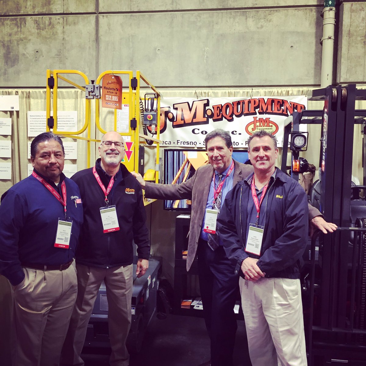 jm_equipment's tweet photo. Live at the Unified Wine Symposium!
#wine #grape #grapes #conference #ag #agriculture #vineyard #tractor #forkift https://t.co/hc2g9PmCCv