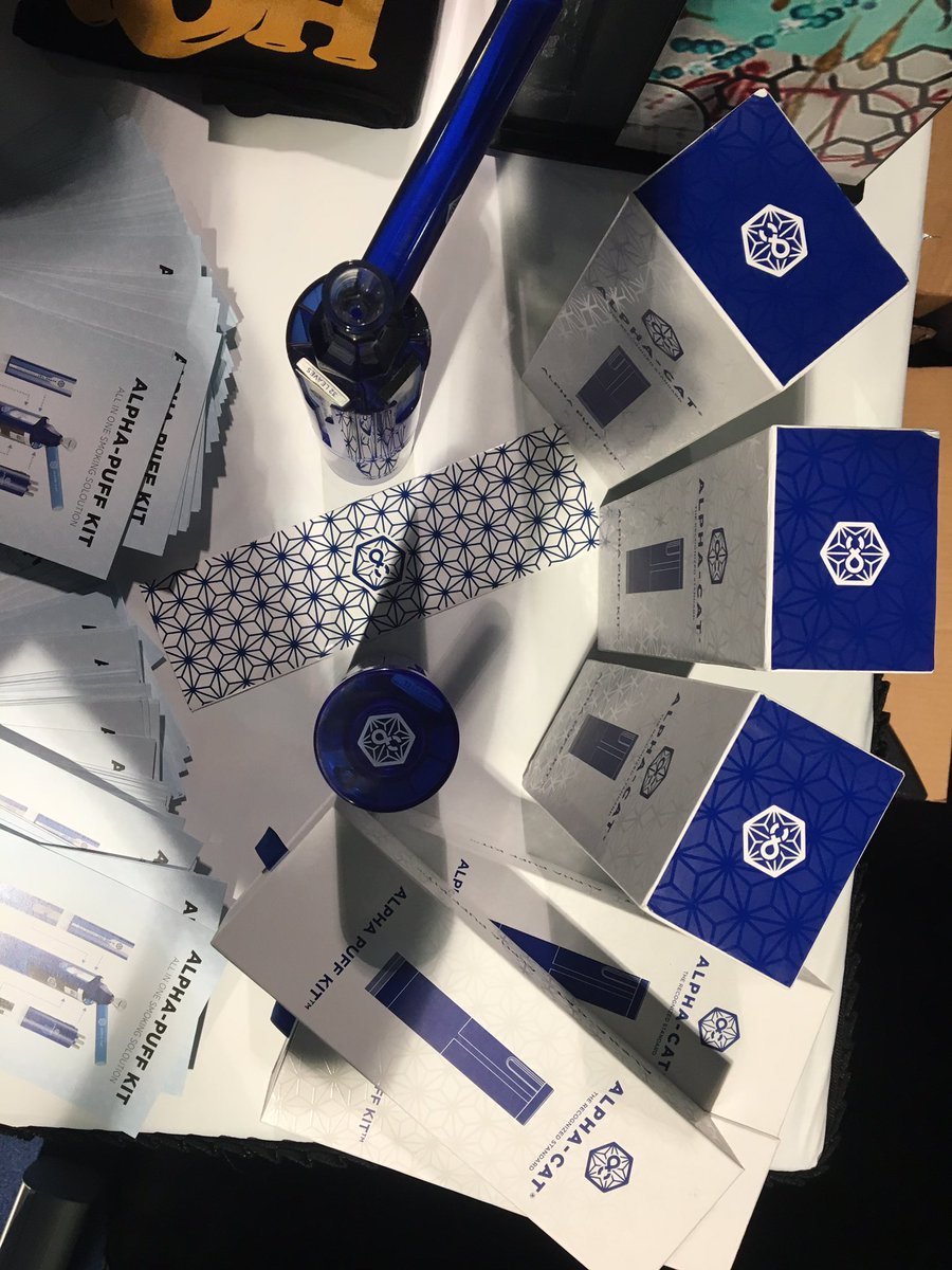 AlphaPuffKit's tweet photo. Come say hello, we're at #TPE2017 in #lasvegas booth6053. #alphapuff #alphapuffkit #alphacat #allin1 #smokingkit https://t.co/cYpLEC2qkJ