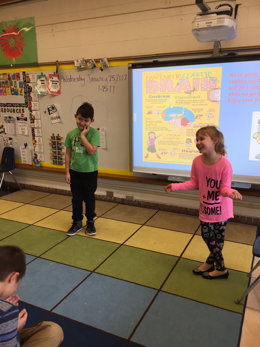 SherryHashman's tweet photo. Learning about our Amygdala using role play, sketching, and games in Mrs. McIntyre's room @1400PS  #bcscudl https://t.co/Kfg2tKIT4r