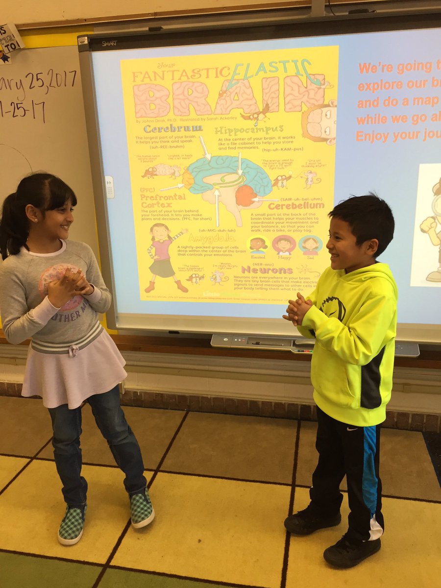 SherryHashman's tweet photo. Learning about our Amygdala using role play, sketching, and games in Mrs. McIntyre's room @1400PS  #bcscudl https://t.co/Kfg2tKIT4r