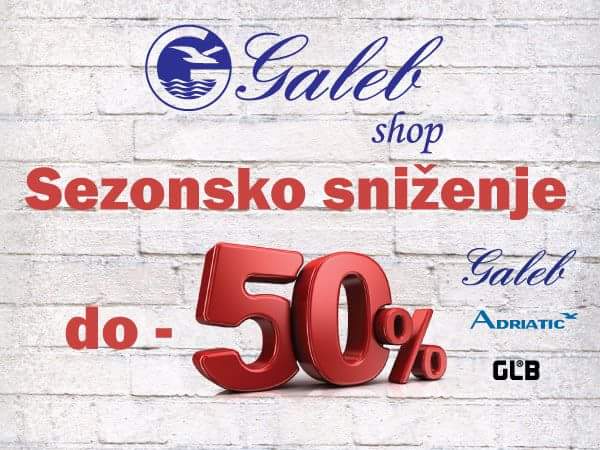 Dragi naši kupci!
Posjetite najbližu prodavaonicu Galeb jer i dalje traje sezonsko sniženje do -50% :) 

Vaš Galeb Omiš! <3
