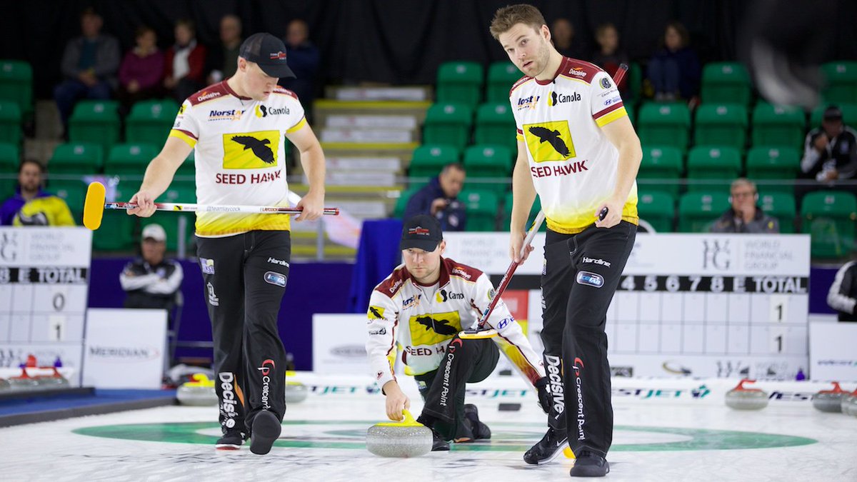 VaderstadNA's tweet image. Congratulations to our #PartnersInPrecision @teamlaycock on #CurlingDay in SK. Perfect ambassadors!