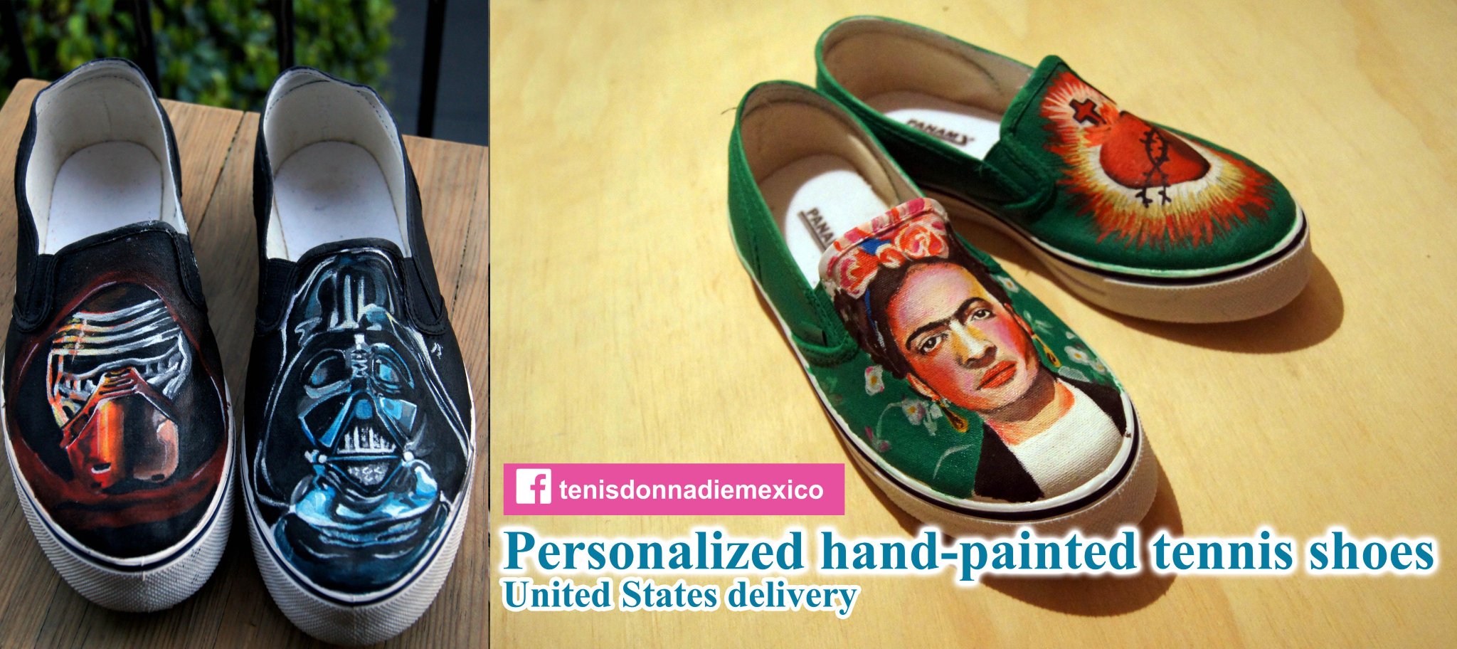 painted tennis shoes