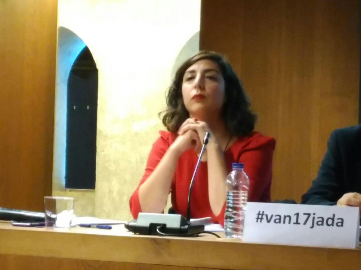 <a href="/laperua/">Laura Pérez Ruano</a>: "Cuestionamos el pago algunos gastos del Estado, como alto gasto militar o la deuda, que contiene sin duda una parte de ilegitima"