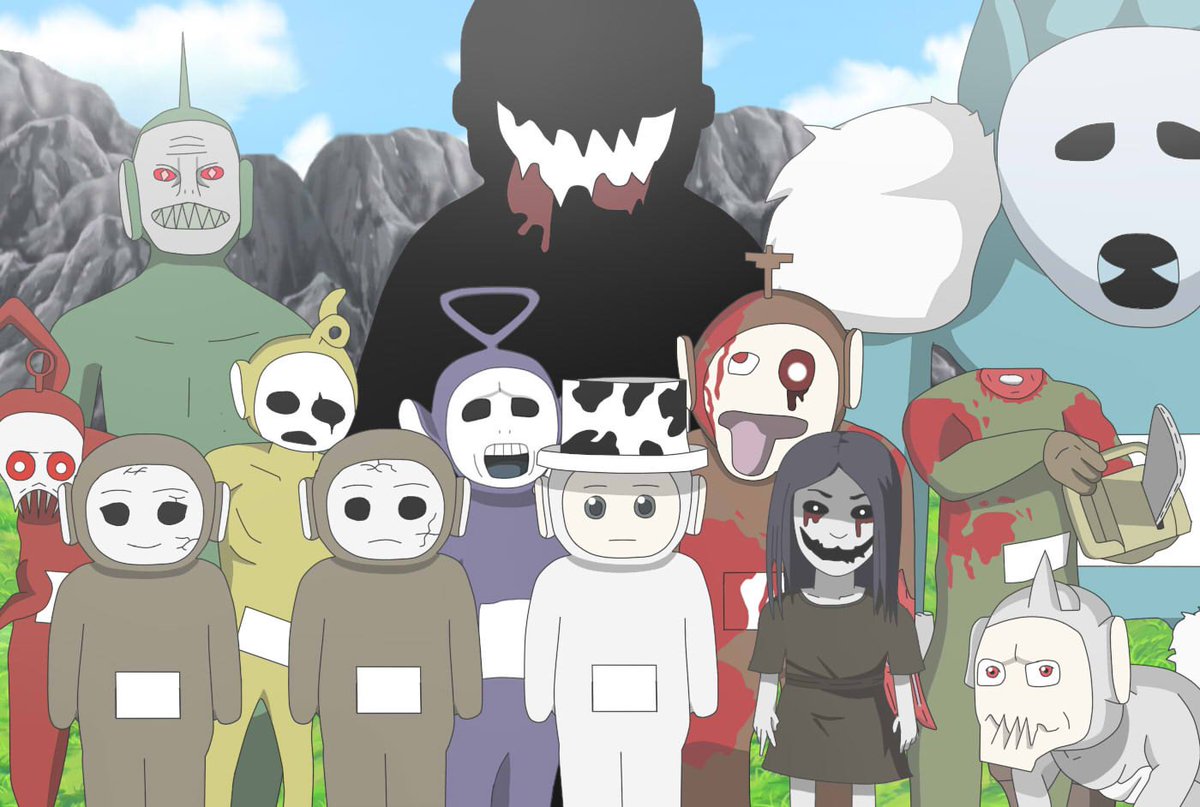 YetiTubby's tweet photo. @Idiot_cat_boy2 *He showed him a picture of some creatures with him* "Friends...~" https://t.co/IJW4utOlfm