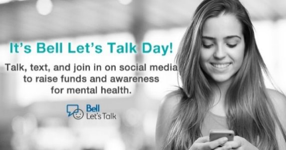 CMHAPeelDuff's tweet photo. We're participating in #BellLetsTalk day all day today to help end the stigma &amp; discrimination around #mentalhealth issues https://t.co/ABZ4kigMkZ