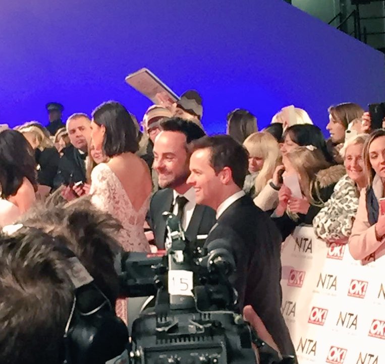 AntandDecPics's tweet photo. The boys on the red carpet #NTAS https://t.co/b6TQxWOd4g