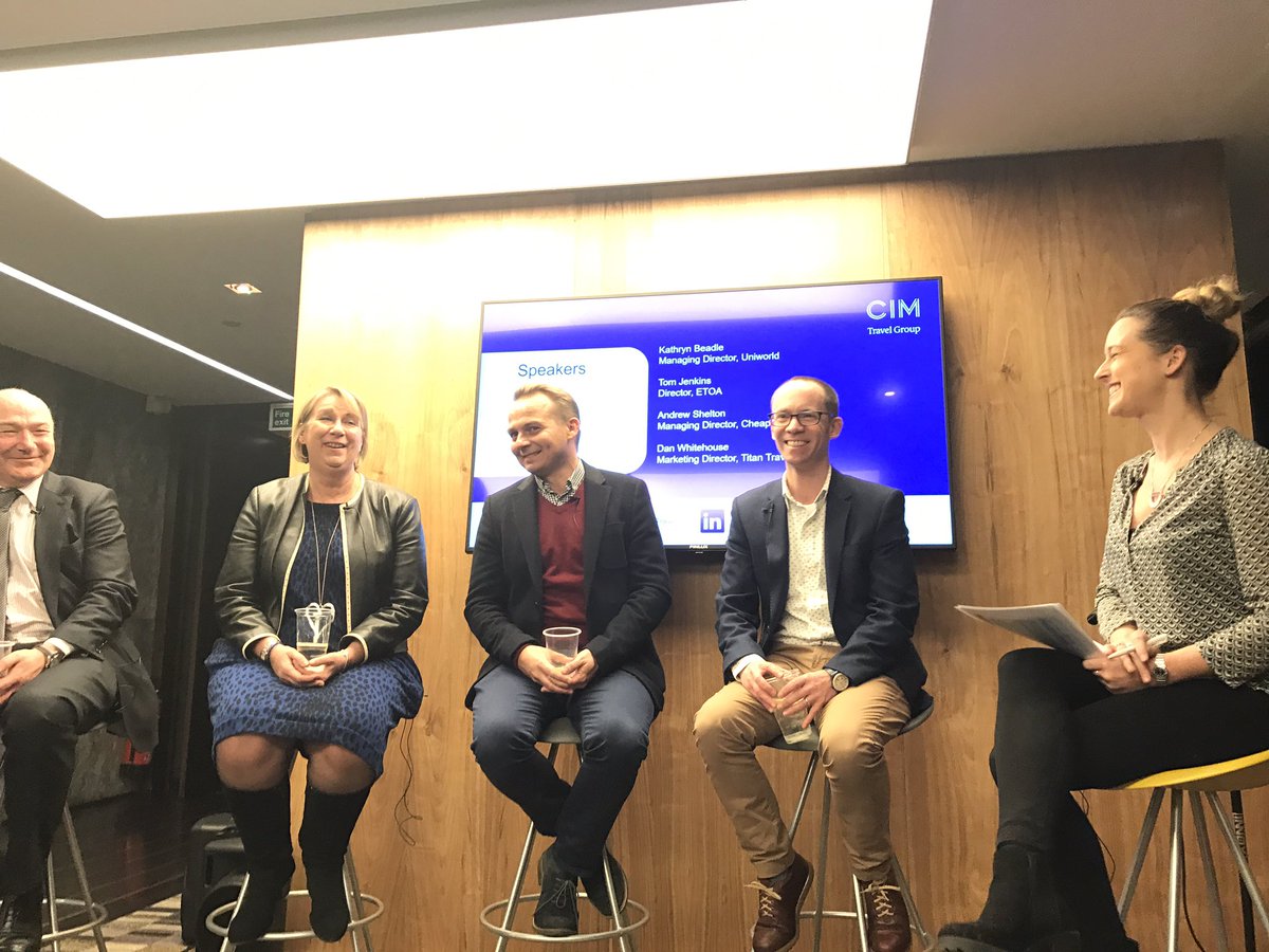 BruceMartin's tweet photo. Really enjoying the CIM #qt17 event. Great insight from the panel and expertly moderated by @TTGTravelQueen 👍#travel #marketing https://t.co/MhvyaYA5SL