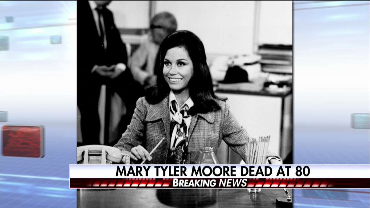 FoxNews's tweet photo. BREAKING NEWS: Mary Tyler Moore has died at age 80. https://t.co/NAz70SvhRx