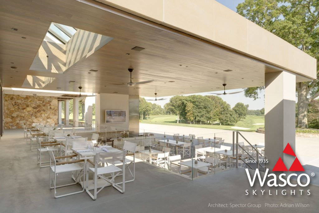 Pinnacle 350 Lean-To – Glen Oaks Club, Old Westbury, NY. Wasco’s metal framed skylights: goo.gl/IKnZsv 
<a href="/SpectorGroup/">Spectorgroup</a>