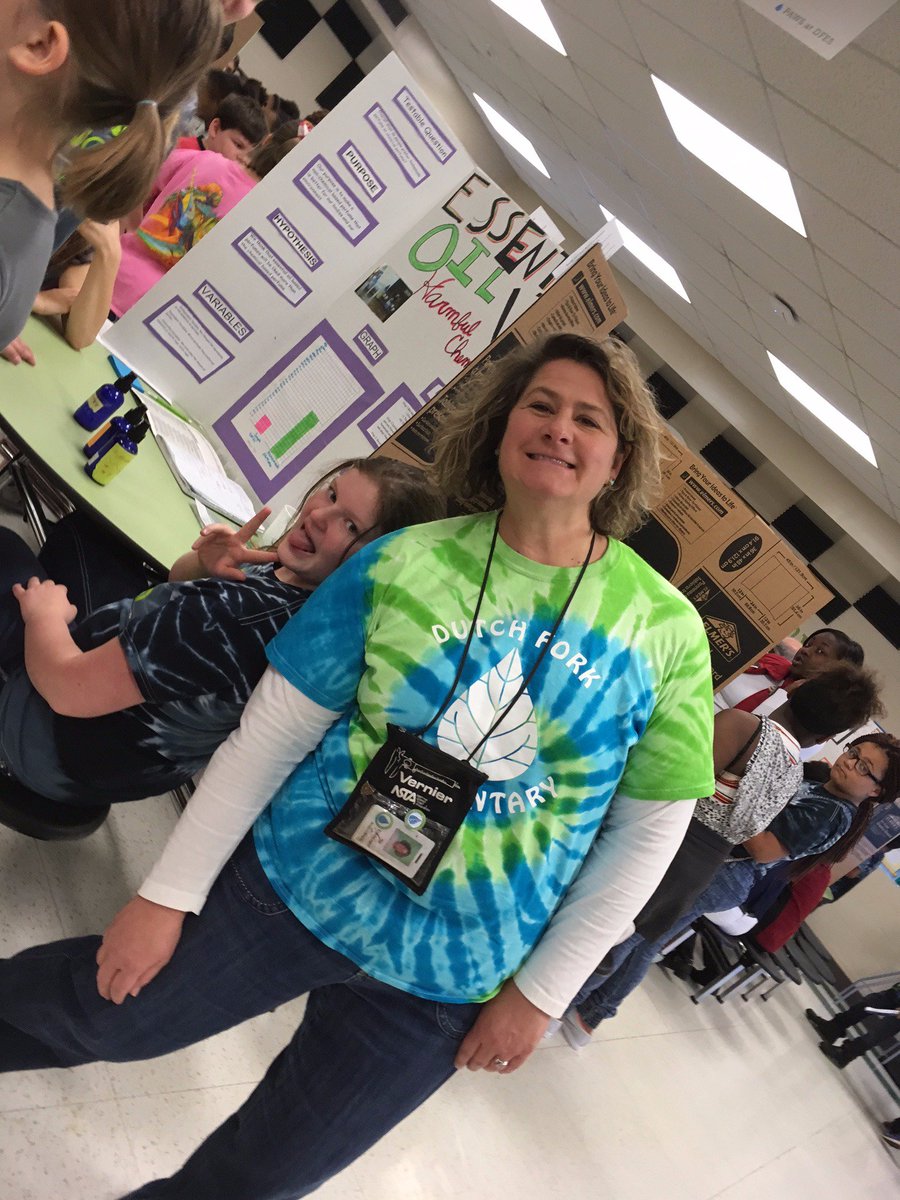 Our ROCKING Environmental #ScienceFair wouldn't have been possible without our amazing Resident Scientist, Amy Umberger! #Pridein5