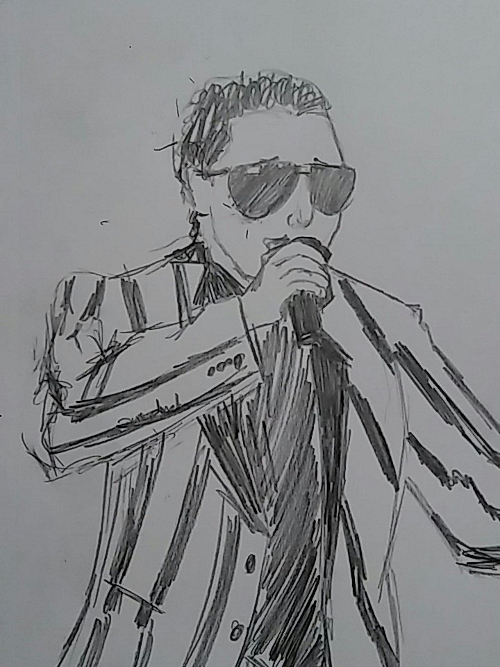 drawweirdal's tweet photo. #wordcrimes #mandatoryworldtour2015 #drawweirdaleveryday 15 minute sketch https://t.co/PzCl2FSM8F