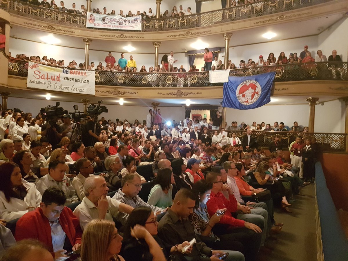 En el <a href="/MPPSalud_Vzla/">Salud Vzla</a> cumpliremos con todas las tareas ordenadas por el Presidente obrero <a href="/NicolasMaduro/">Nicolás Maduro</a> esa es nuestra misión!!
