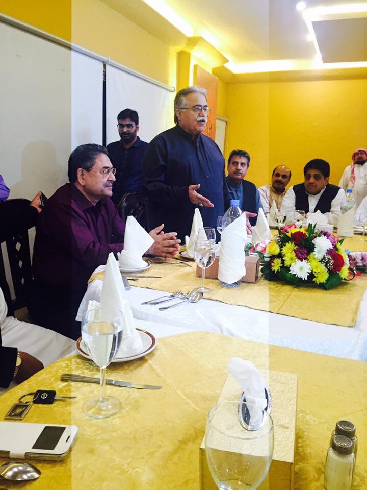 MBChandioPPP's tweet photo. Thanks to Party friends in Saudi Arabia, they gave me receiption, big number of workers gathered at a local hotel. @BBhuttoZardari https://t.co/JYpV6qIr8J