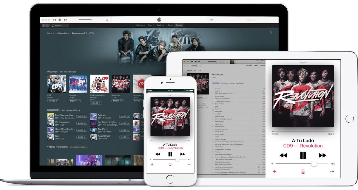 CD9's tweet image. ¡Escucha #REVOLUTION en @AppleMusicES! smarturl.it/cd9revolutionam Suscríbete y aprovecha el descuento para estudiantes apple.co/2ktVhVT