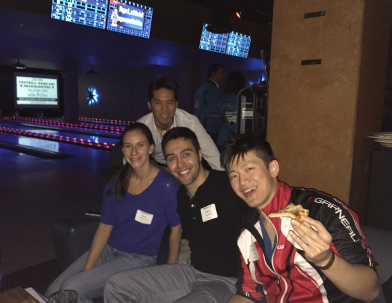 JoinTeamHealth's tweet photo. Pics from a super fun EM resident event @LuckyStrikeNY following NYC Annual Critical Care Conference. #sparenothing https://t.co/t4mNqtweGS