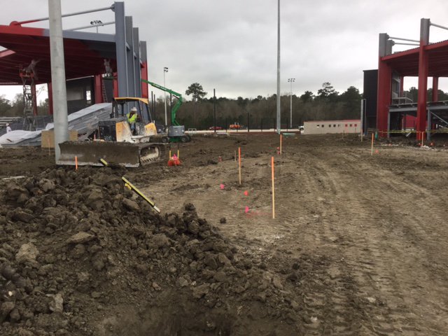JoslinTexas's tweet photo. Scoring big with a double play from our dirt and concrete teams at the Crosby HS Baseball and Softball Fields! #baseballslang #punny https://t.co/iaiwSNSpQs