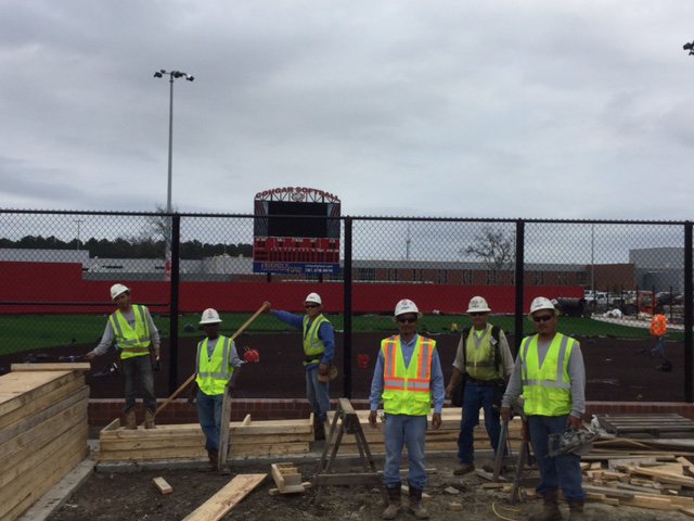 JoslinTexas's tweet photo. Scoring big with a double play from our dirt and concrete teams at the Crosby HS Baseball and Softball Fields! #baseballslang #punny https://t.co/iaiwSNSpQs