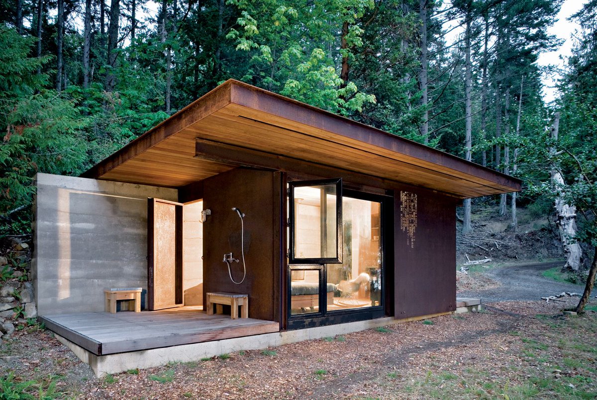 Minimalist cabins with class. bit.ly/2khtJam