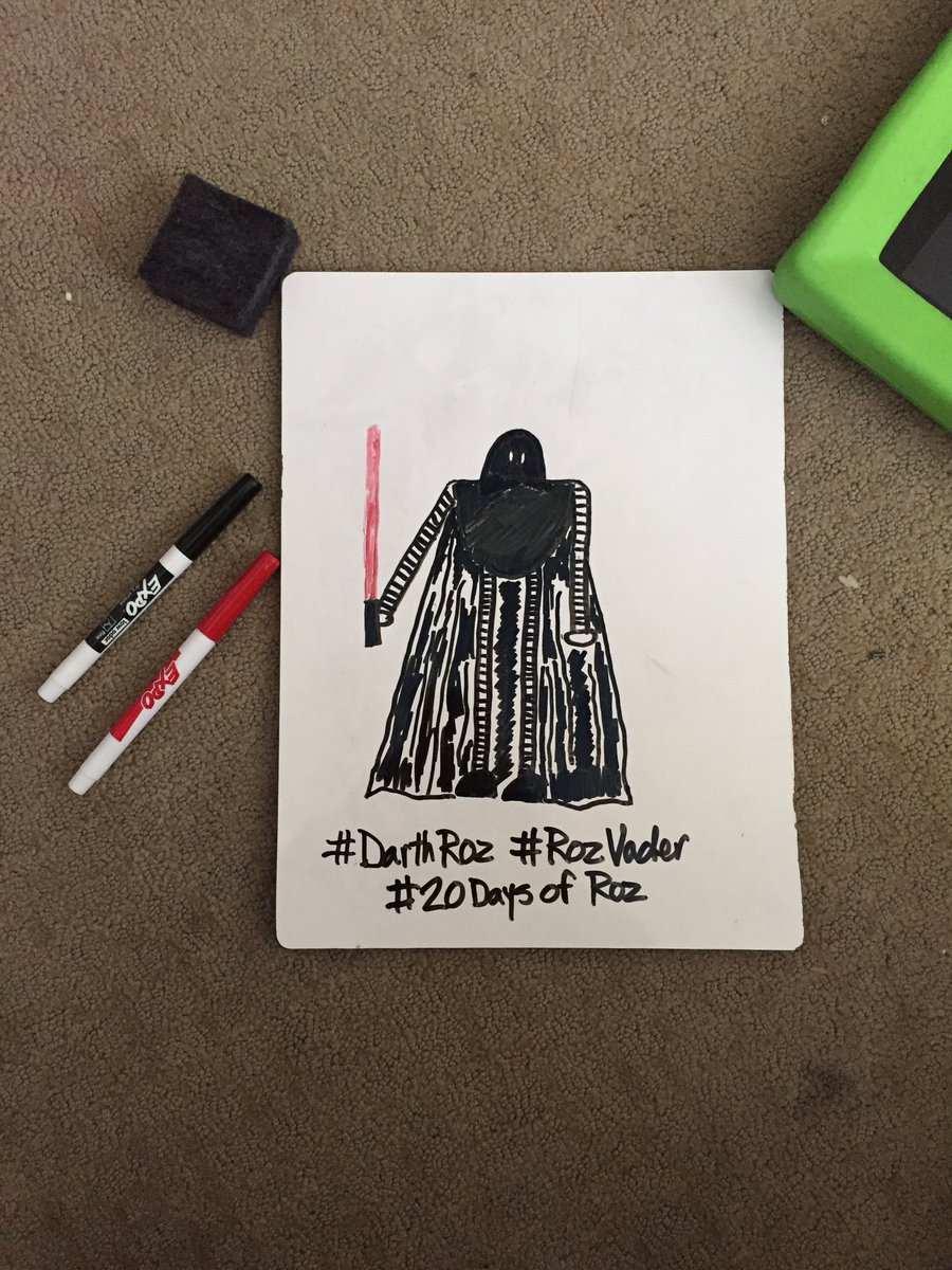mrsscottperry's tweet photo. Get your creativity on! #20DaysofRoz #ProbeWildRobot #RozVader #DarthRoz @MrBertamini @MissLeungGr5 @GBProbeSchool @itspeterbrown https://t.co/IT5w7zHhyj