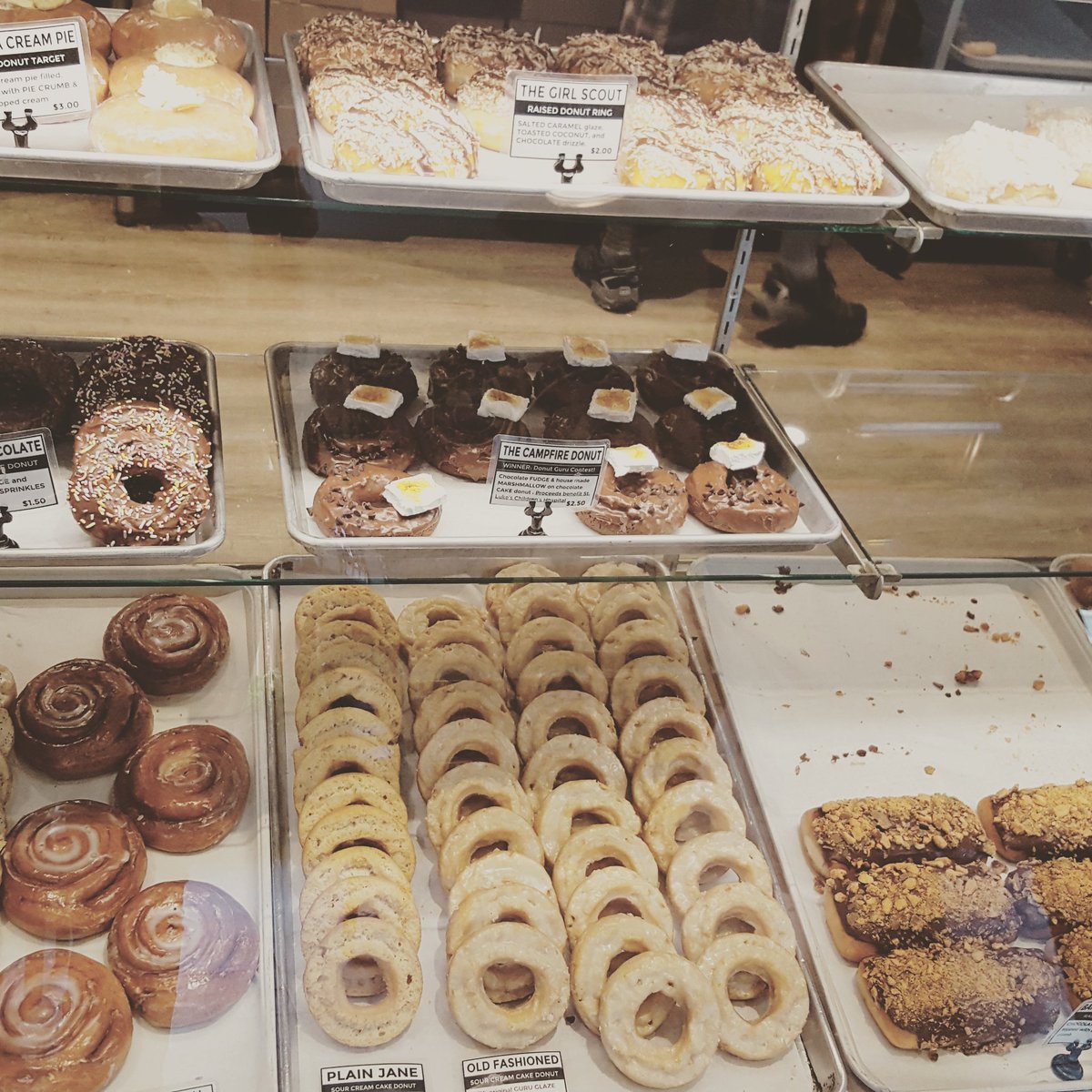 bohnsman1's tweet image. Mmmmm afternoon snack #gurudonuts #campfireflavor