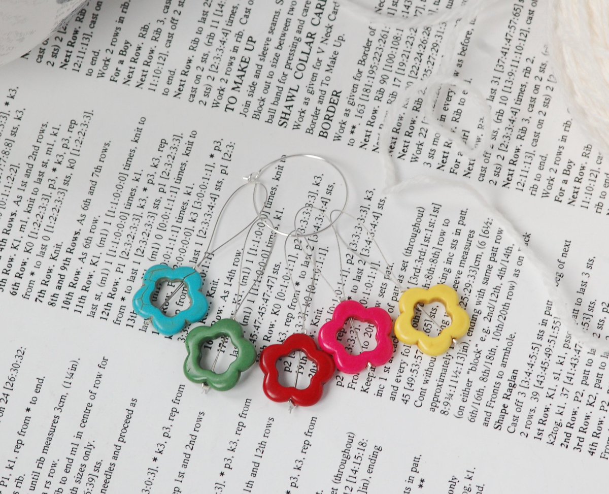 thewoollytangle's tweet photo. New stitch markers in - perfect for those who can't wait for spring!
https://t.co/lYsOhkC2DY #handmadehour #knitting #yarncraftnetwork https://t.co/dadP0Yyzwv