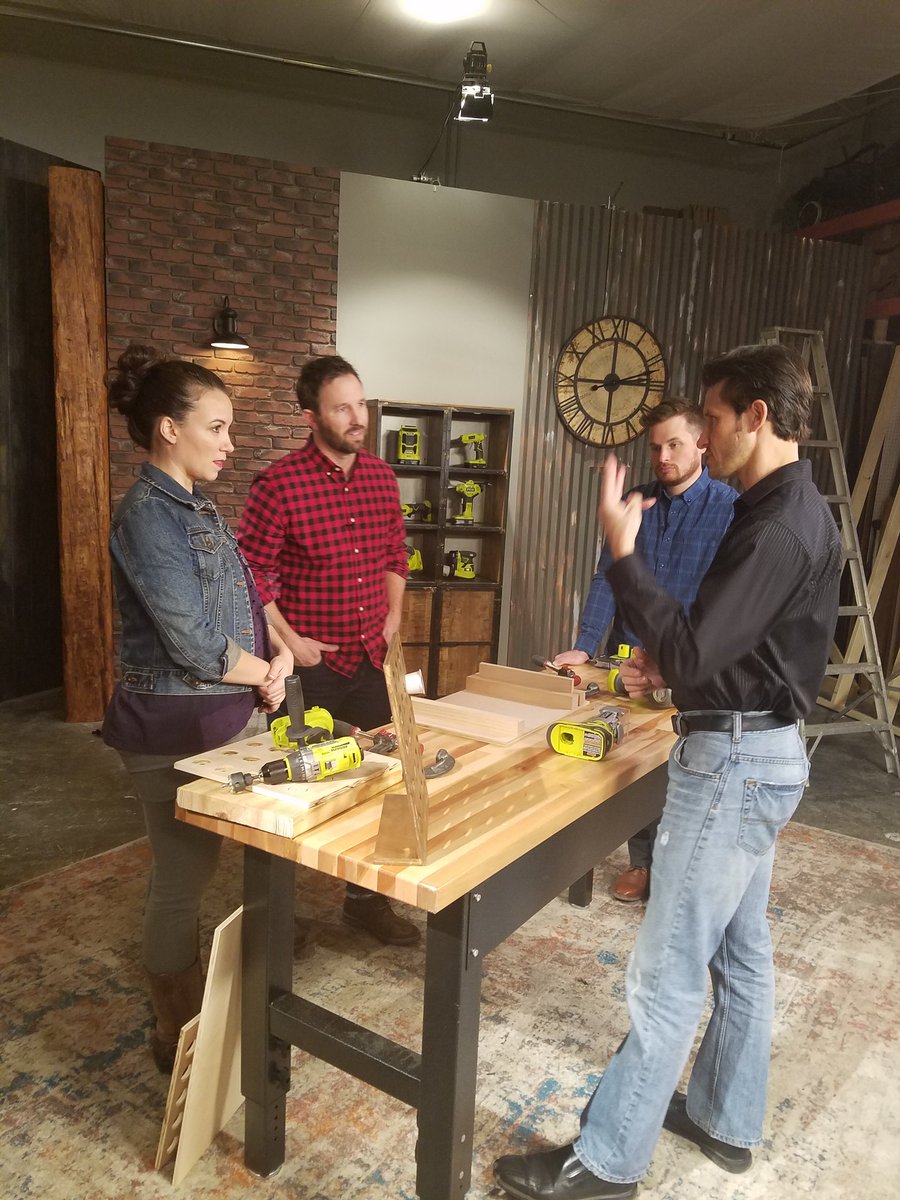 ToolinAroundTV's tweet photo. Awesome shoot w/ the Bowers! Watch for their Toolin Around debut soon, and in the meantime check out their #diy blog-https://t.co/KZ3V6JAJ1Q https://t.co/wXuzsyfsvG