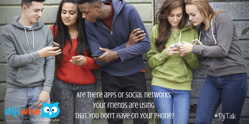 dijiwise's tweet photo. What new apps are being used in your kid's social circle? Just ask! You might learn something new! #dijitalk #startaconversation https://t.co/iJmu2ExEIT