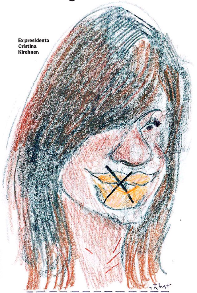 eldestapeweb's tweet photo. Las polémicas caricaturas políticas de Sabat, el dibujante de Clarín que hoy está en el centro de la escena: https://t.co/2ZIIqmF5N0