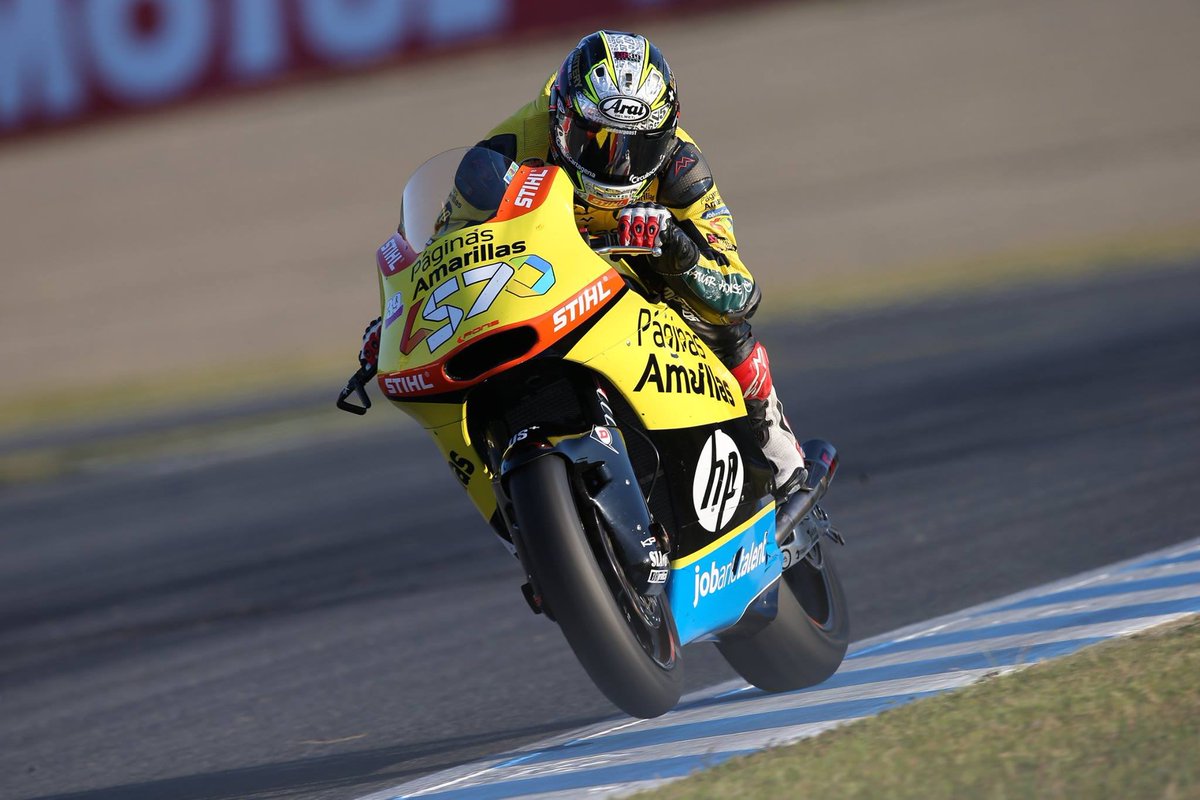 pons_racing's tweet photo. .@edgarpons1 nos recuerda que #faltan 57 días para el inicio del mundial. ¡Qué ganas! ¡Gassss!✊🏼✊🏼 #PAHP40 #Moto2 https://t.co/nc3lYQXU9t