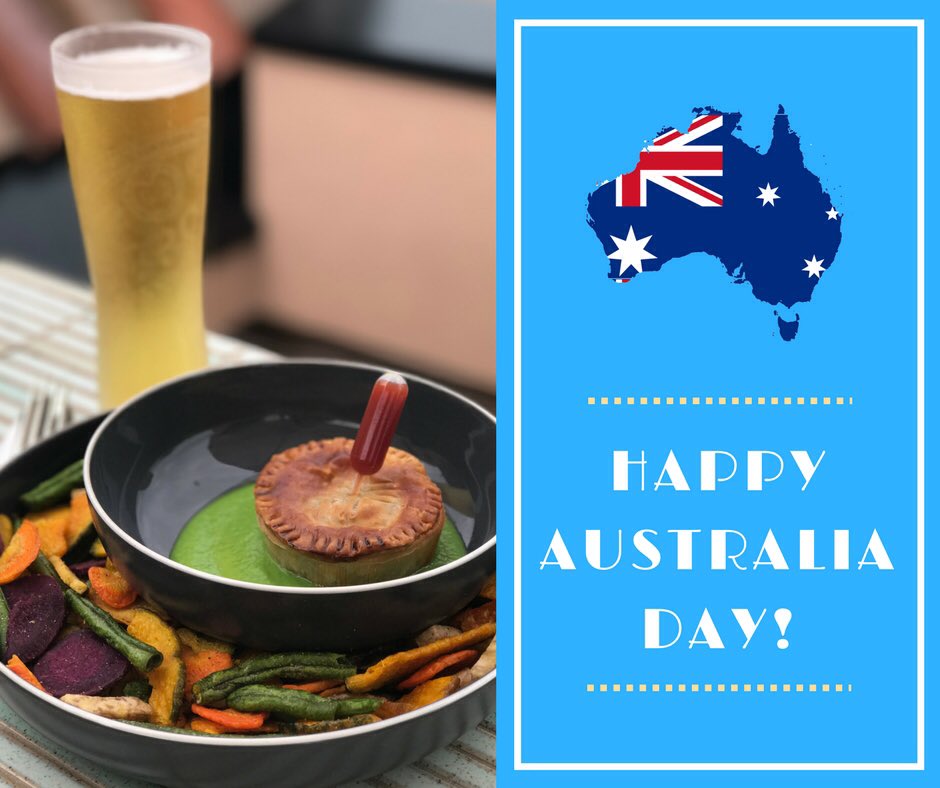 Happy Australia Day! Celebrate with a Pie floater and beer with mates in HENNESSY today from 4pm