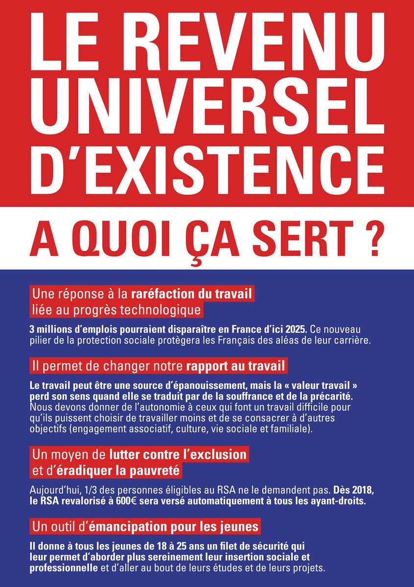 benoithamon's tweet photo. #PrimaireLeDebat Le #RevenuUniversel n'est pas une dépense mais un transfert de richesses, basé notamment sur les inégalités de patrimoine. https://t.co/JvSb48Bilh