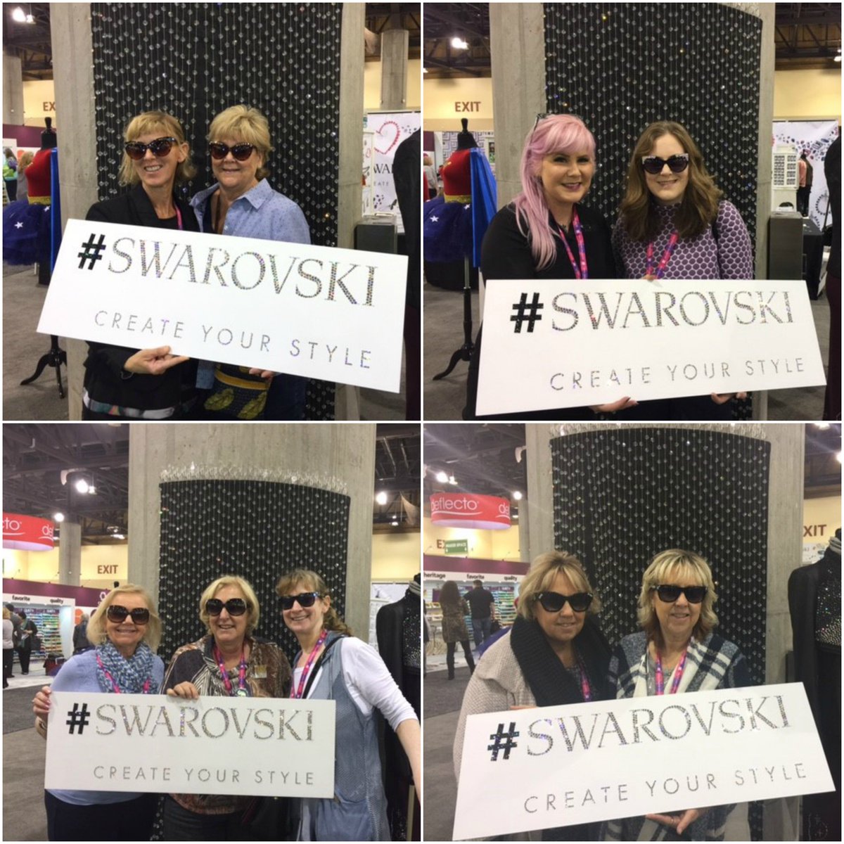 CousinCorp's tweet photo. #createyourstyle #swarovski #chashow #creativation #sunglasses #makeandtake #cousindiy #diy #doityourself #cousin #cousincorporation https://t.co/dOOHJiP7gl