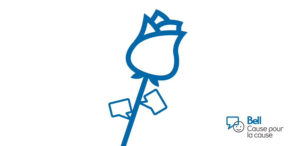 Bell_LetsTalk's tweet photo. A rose for your tweet Mr. Rose. Thanks for your support, keep tweeting #BellLetsTalk @danjlevy https://t.co/jOi0HuDmUv