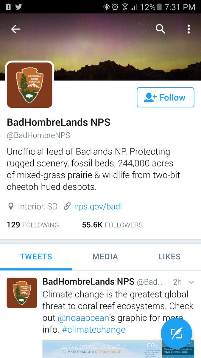 Brandon Harris (@bharrispastor) on Twitter photo Wow...they're popping up everywhere. Buckle up, folks. <a href="/AltNatParkSer/">AltUSNatParkService</a> <a href="/RogueNASA/">Rogue NASA</a> <a href="/BadHombreNPS/">BadHombreLands NPS</a> #realfactsmatter Wow...they're popping up everywhere. Buckle up, folks. <a href="/AltNatParkSer/">AltUSNatParkService</a> <a href="/RogueNASA/">Rogue NASA</a> <a href="/BadHombreNPS/">BadHombreLands NPS</a> #realfactsmatter