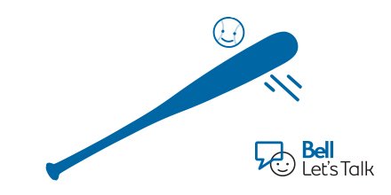 Bell_LetsTalk's tweet image. Thank you for your tweet! Let’s toss stigma out of the ballpark. #BellLetsTalk @JoeyBats19