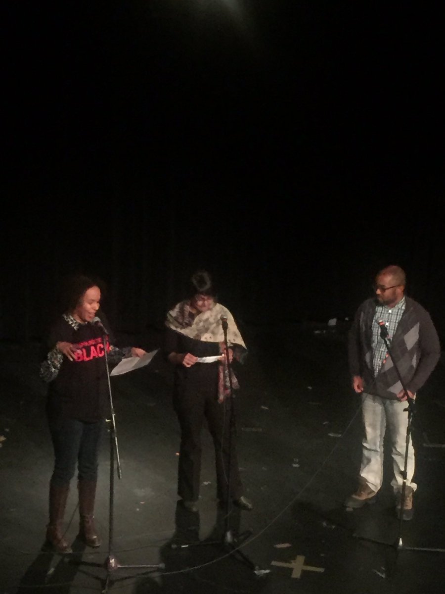 Drs. Bianca Williams, Deepti Misri, and Kwame Holmes: we are honored to call you our faculty! #BuffsUnited #RadicalPedagogy
