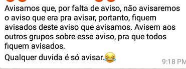 Etiele9's tweet photo. Pelo menos ta avisado https://t.co/UisdB2iAL3