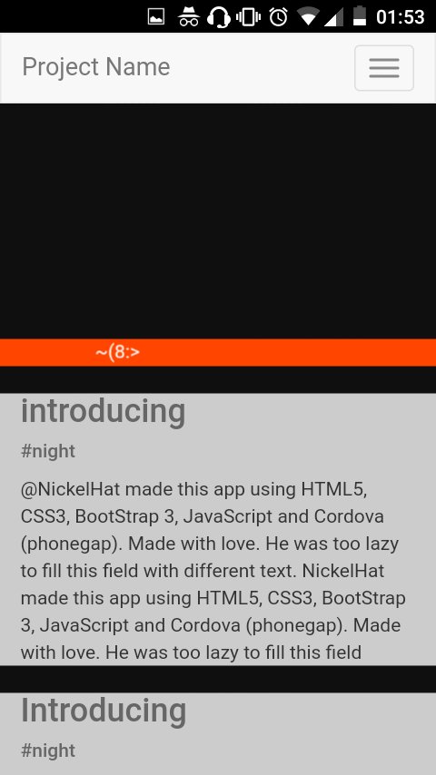 Richard_R00ster's tweet image. Remember my thoughts about social network? I made something with #bootstrap_3