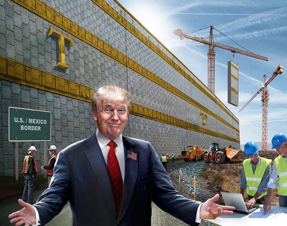 EricSpracklen's tweet photo. One day closer to that BIG BEAUTIFUL WALL! https://t.co/1jrJXwdjLW