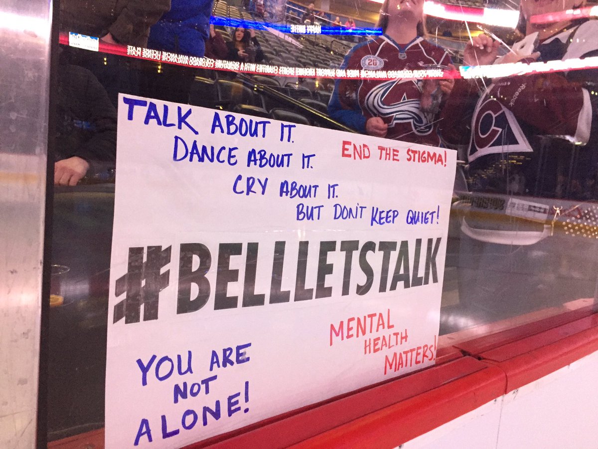 Avalanche's tweet image. #BellLetsTalk