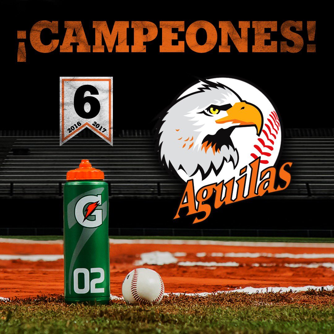 GatoradeVzla's tweet photo. La constancia premia el esfuerzo. ¡ Felicitaciones @aguilasdelzulia Campeones de la #LVBP ! https://t.co/ikWudToDNX
