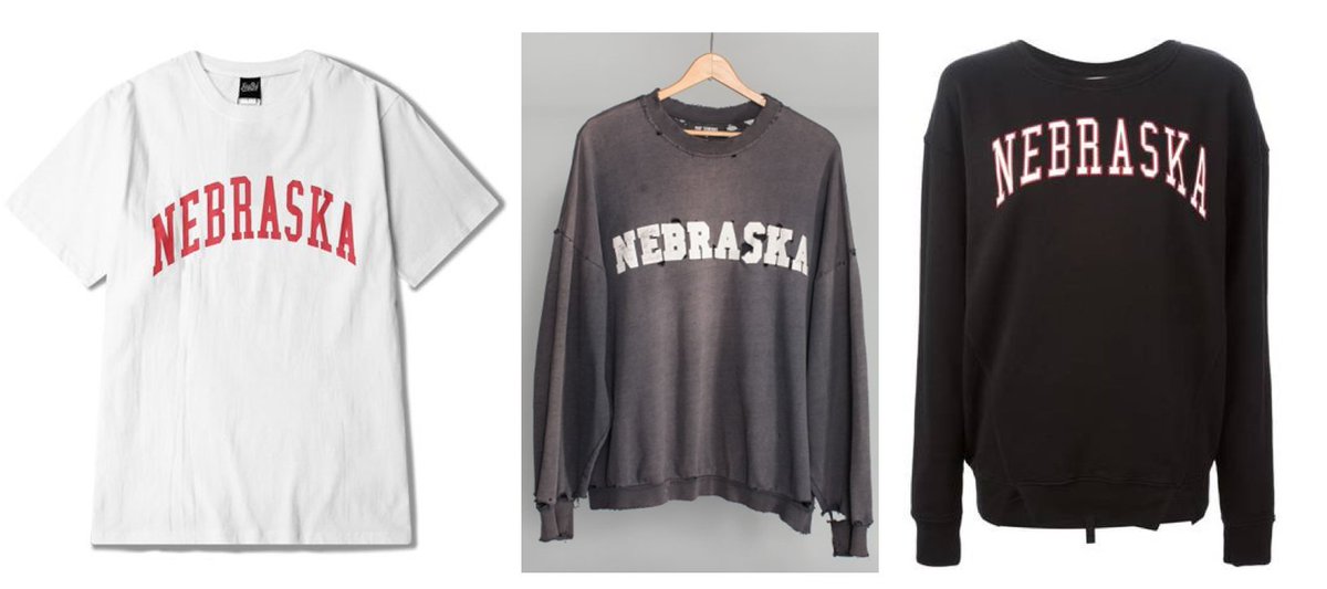 The cycle of fashion: University of Nebraska >> Raf Simons >> Off-White ...