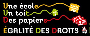 RESF53's tweet photo. Une école, un toit, des papiers, Egalité des droits. Journée dactions pour les 10 ans #RESF #Laval samedi 28 janvier https://t.co/pLj2Y4F1sE https://t.co/7PXjT0leb0